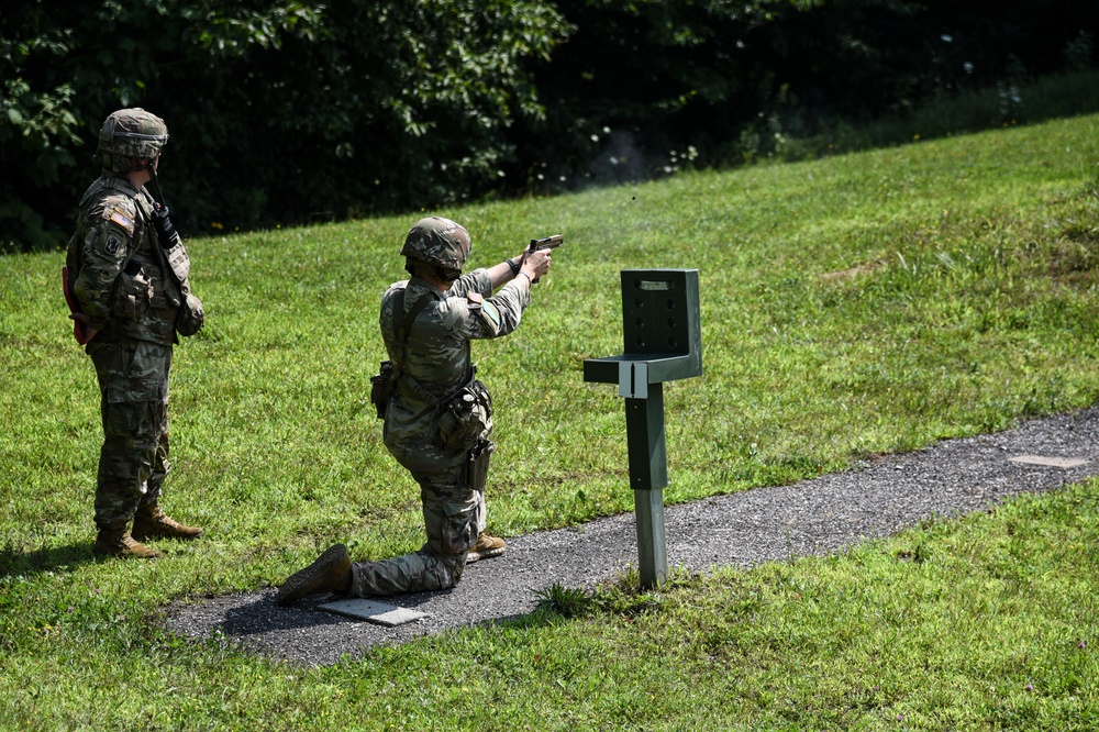 National Guard Best Warrior competitors complete weapons qualifications