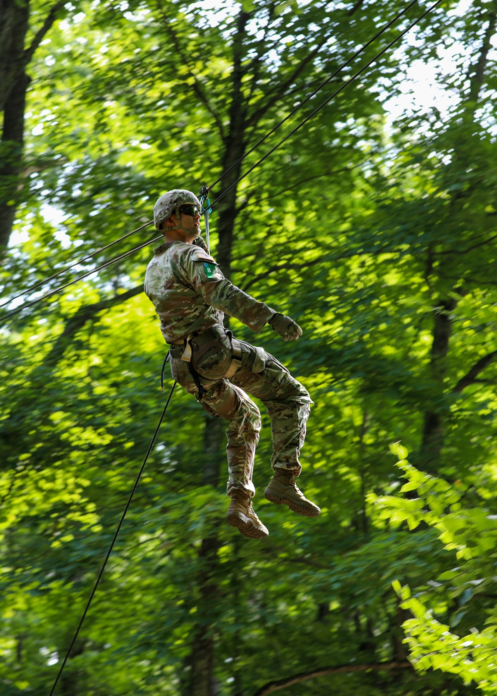 U.S. Army National Guard Soldiers compete during NBWC2024