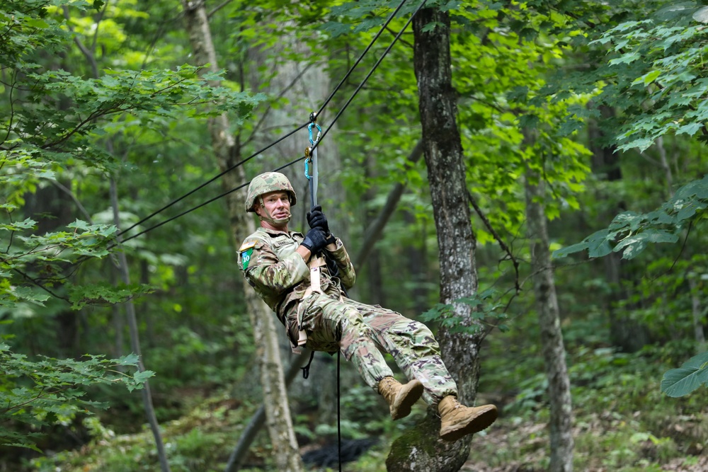 U.S. Army National Guard Soldiers compete during NBWC2024