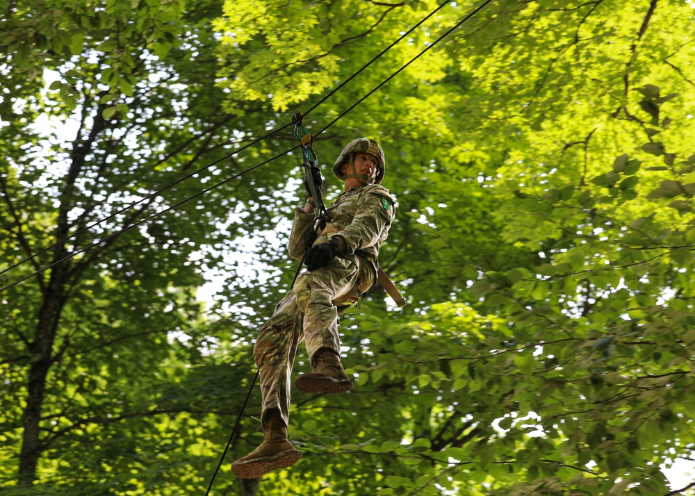 U.S. Army National Guard Soldiers compete during NBWC2024