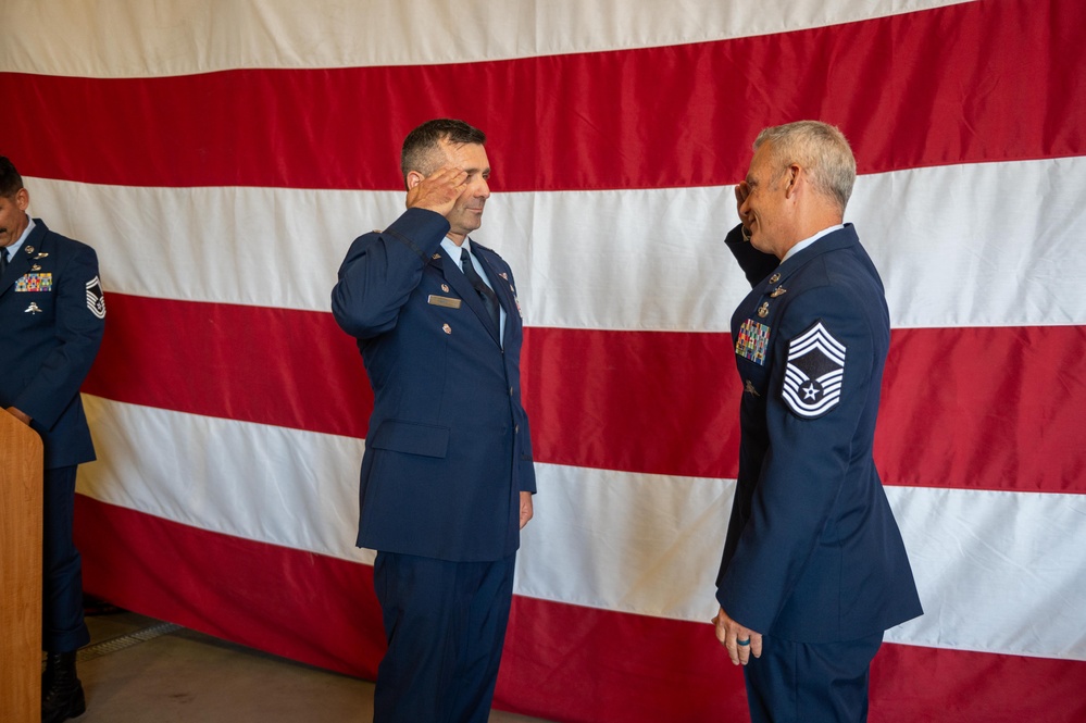 CMSgt Mark Finney Promotion