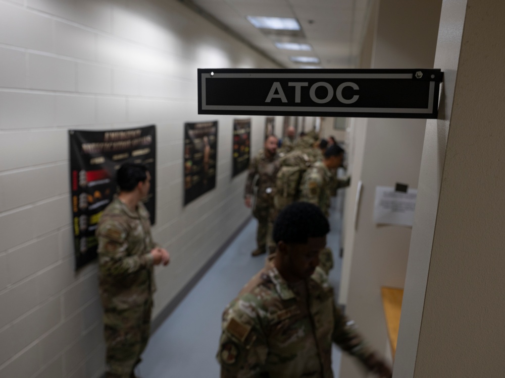 MST Airmen out-process to deploy for EW 24 FTX II