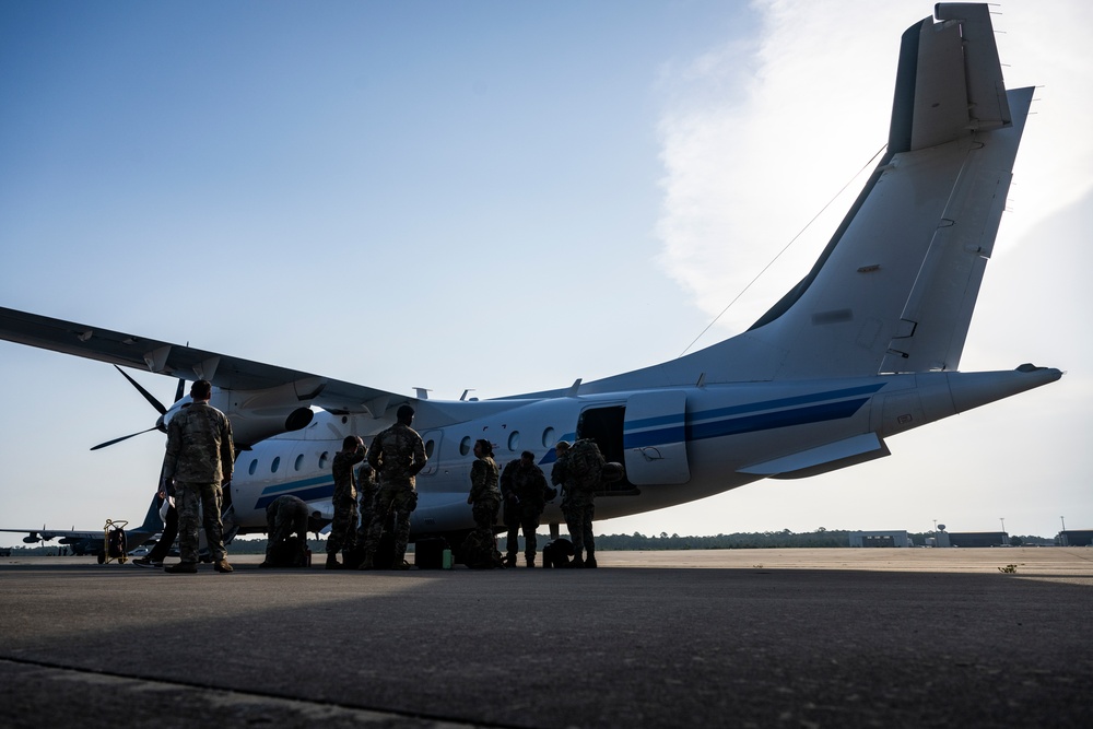 MST Airmen out-process to deploy for EW 24 FTX II