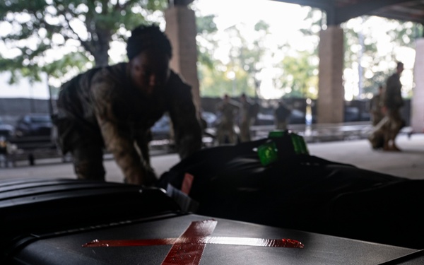 MST Airmen out-process to deploy for EW 24 FTX II