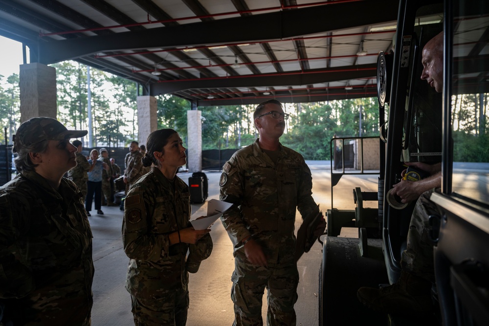 MST Airmen out-process to deploy for EW 24 FTX II