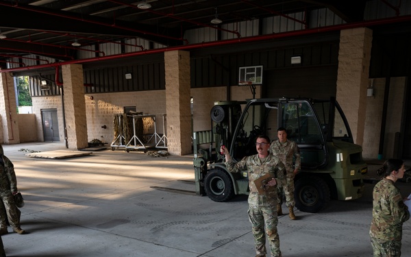 MST Airmen out-process to deploy for EW 24 FTX II