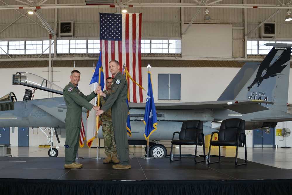 Col. Joel Pauls assumes command of the 144 FW