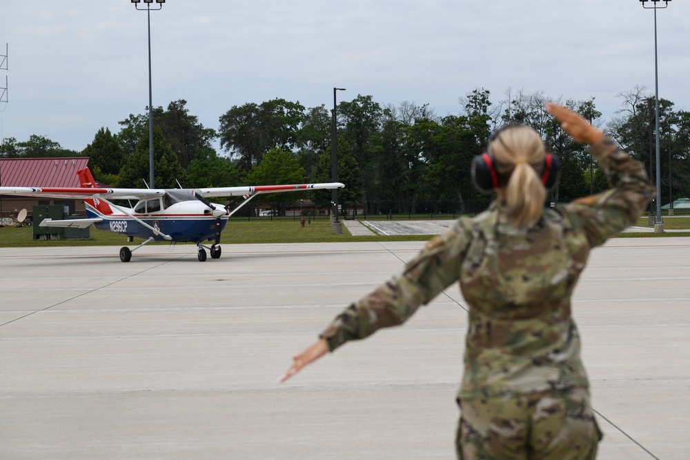 Civil Air Patrol arrives at Northern Strike 24-2