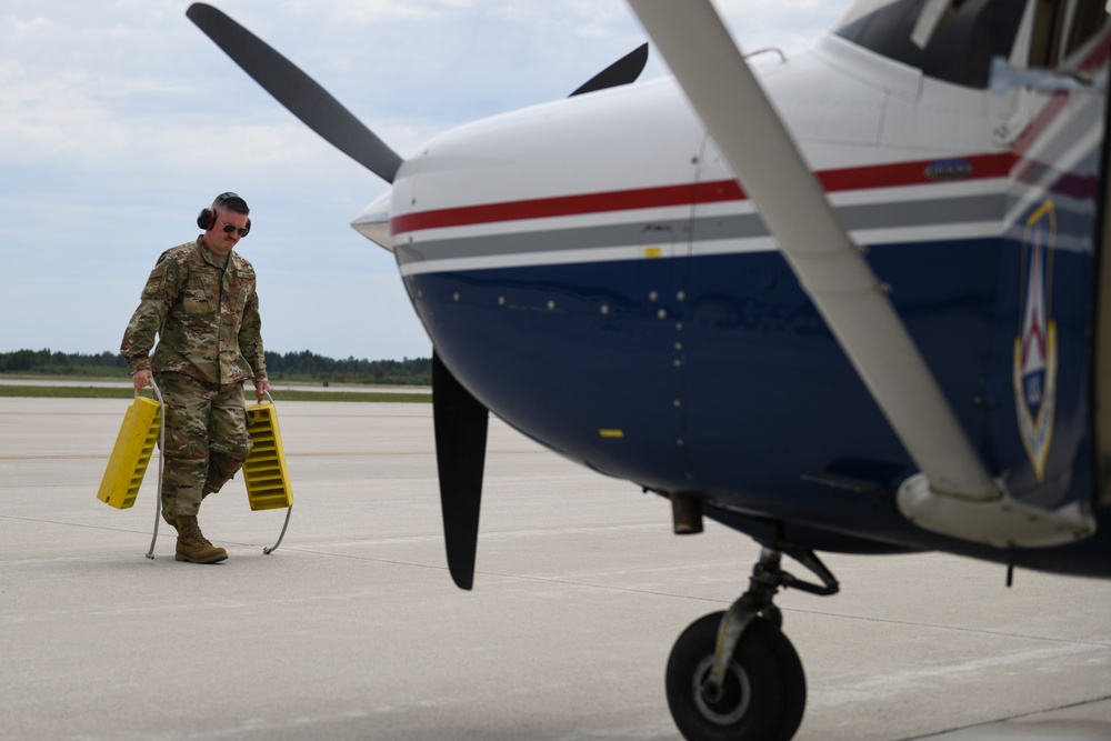 Civil Air Patrol arrives at Northern Strike 24-2