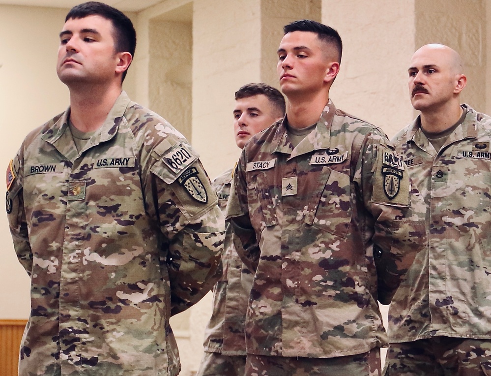 Illinois National Guard's 6th Battalion, 54th Security Force Assistance Brigade, Deploys Team to Africa