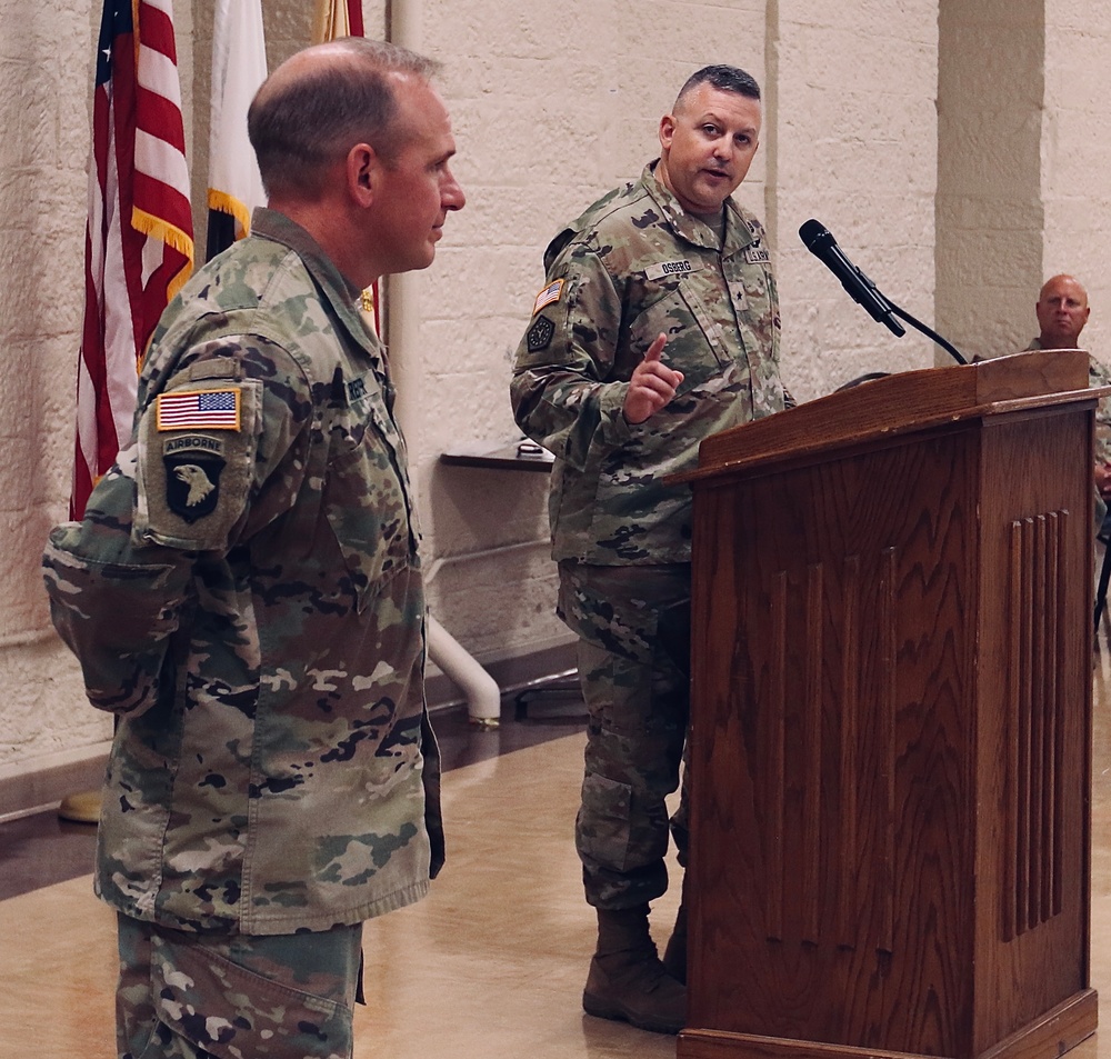 Illinois National Guard's 6th Battalion, 54th Security Force Assistance Brigade, Deploys Team to Africa