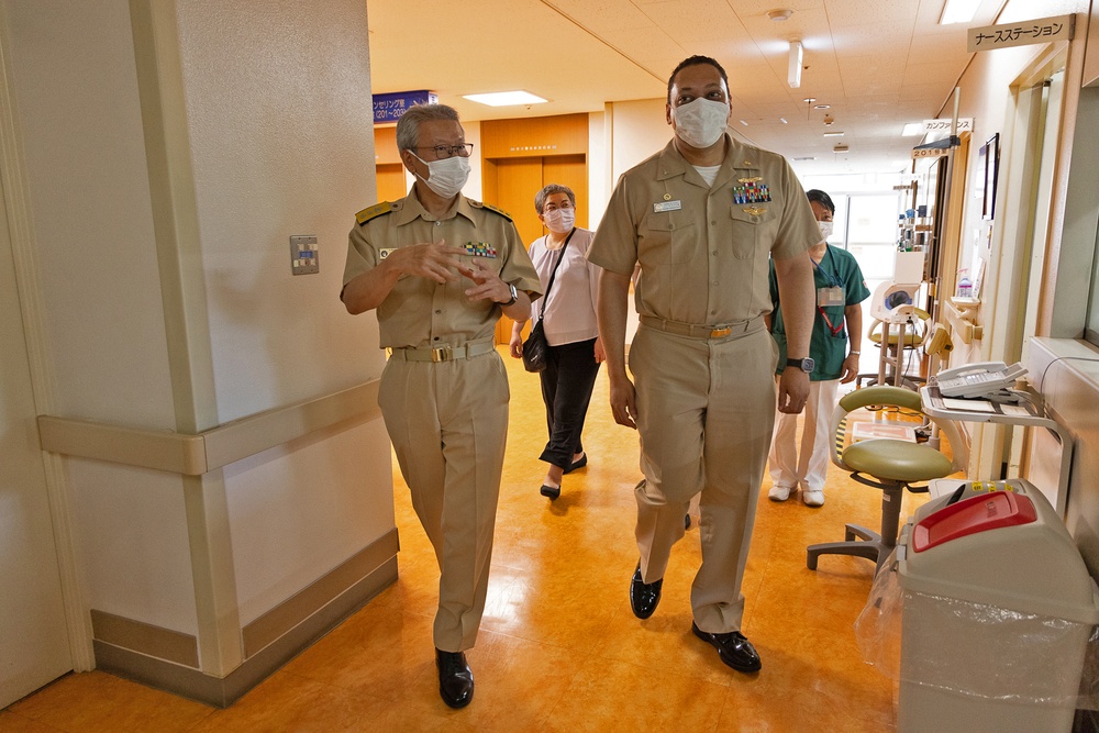 USNMRTC Yokosuka Visits JSDF Hospital Yokosuka and JMSDF Undersea Medical Center