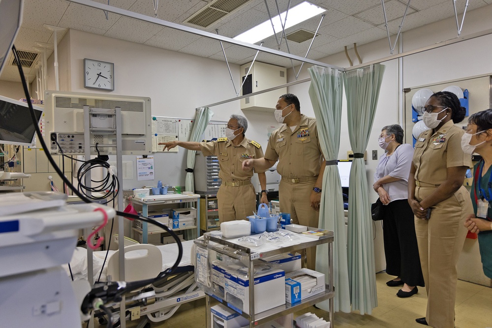 USNMRTC Yokosuka Visits JSDF Hospital Yokosuka and JMSDF Undersea Medical Center