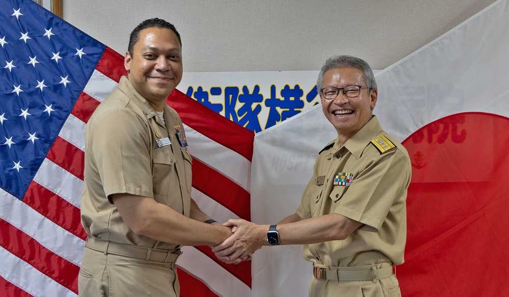 USNMRTC Yokosuka Visits JSDF Hospital Yokosuka and JMSDF Undersea Medical Center