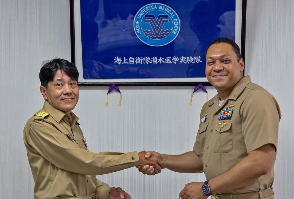 USNMRTC Yokosuka Visits JSDF Hospital Yokosuka and JMSDF Undersea Medical Center