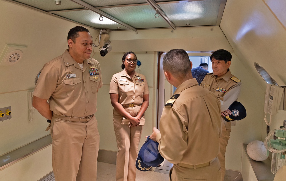 USNMRTC Yokosuka Visits JSDF Hospital Yokosuka and JMSDF Undersea Medical Center