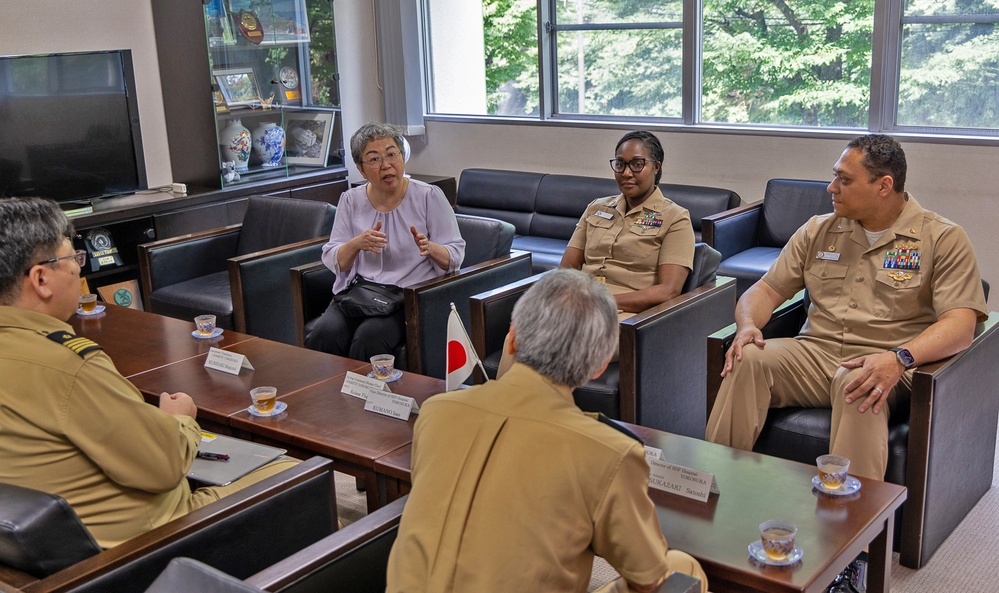 USNMRTC Yokosuka Visits JSDF Hospital Yokosuka and JMSDF Undersea Medical Center