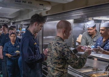 Ice Cream Social aboard USS Green Bay (LPD 20)
