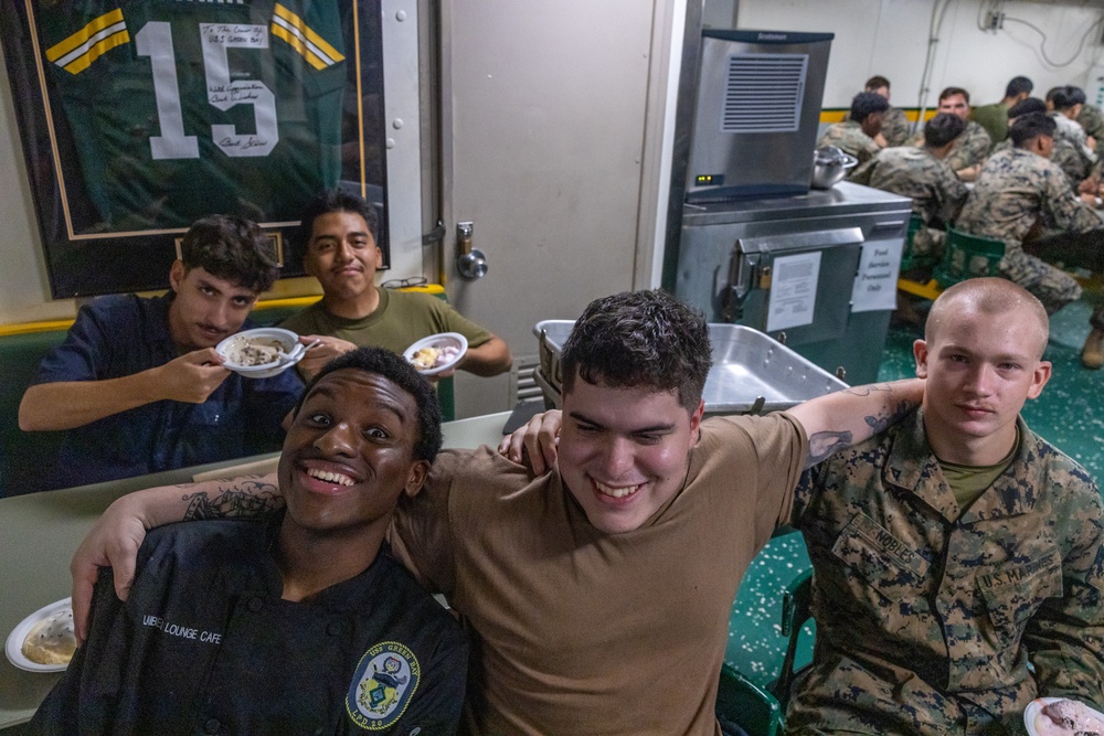 Ice Cream Social aboard USS Green Bay (LPD 20)