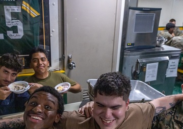 Ice Cream Social aboard USS Green Bay (LPD 20)