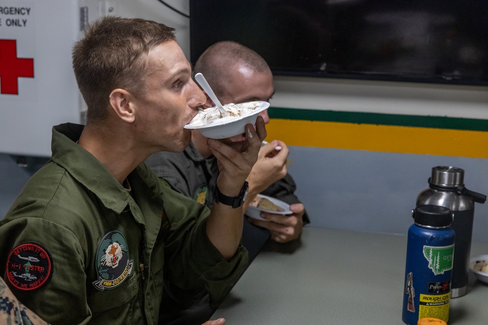 Ice Cream Social aboard USS Green Bay (LPD 20)