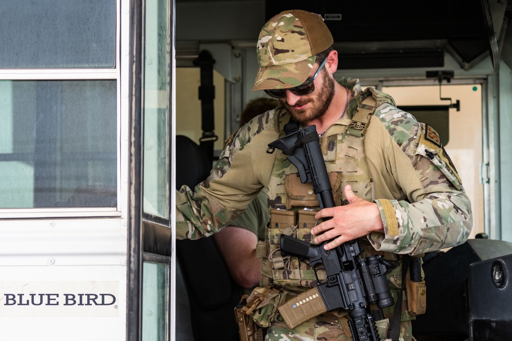 Deployed gate defense