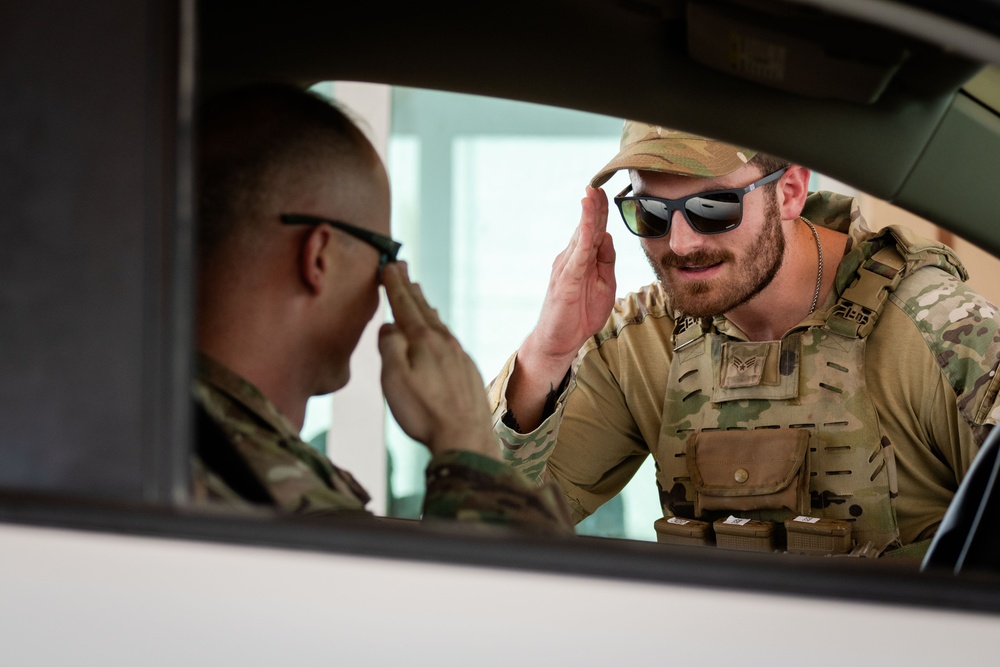 Deployed gate defense