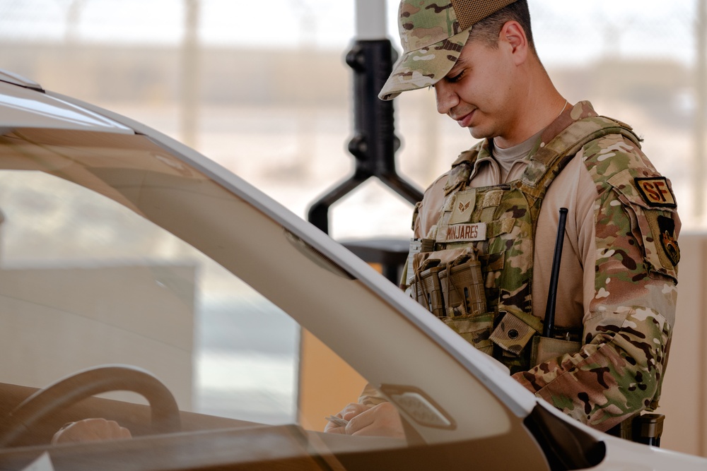 Deployed gate defense