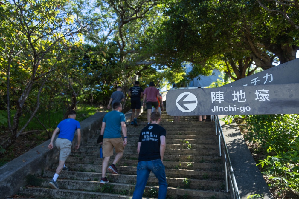 U.S. Marines Explore Historic Okinawan Sites