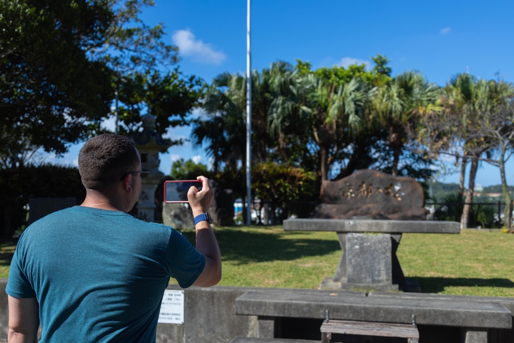 U.S. Marines Explore Historic Okinawan Sites