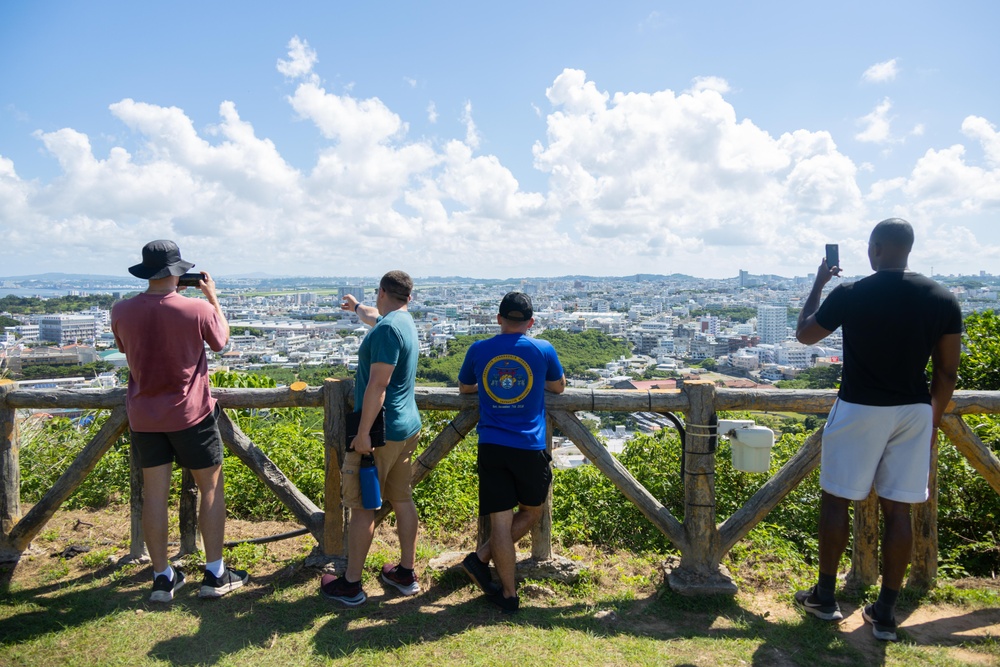 U.S. Marines Explore Historic Okinawan Sites