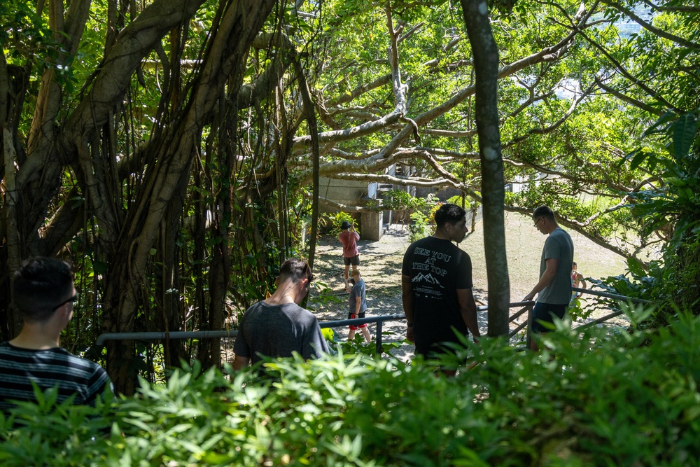 U.S. Marines Explore Historic Okinawan Sites