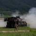 1st Armored Brigade Combat Team conduct M109A6 Paladin zeroing qualification tables during Operation Pacific Fortitude