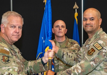 Air Force Security Forces Center Change of Command