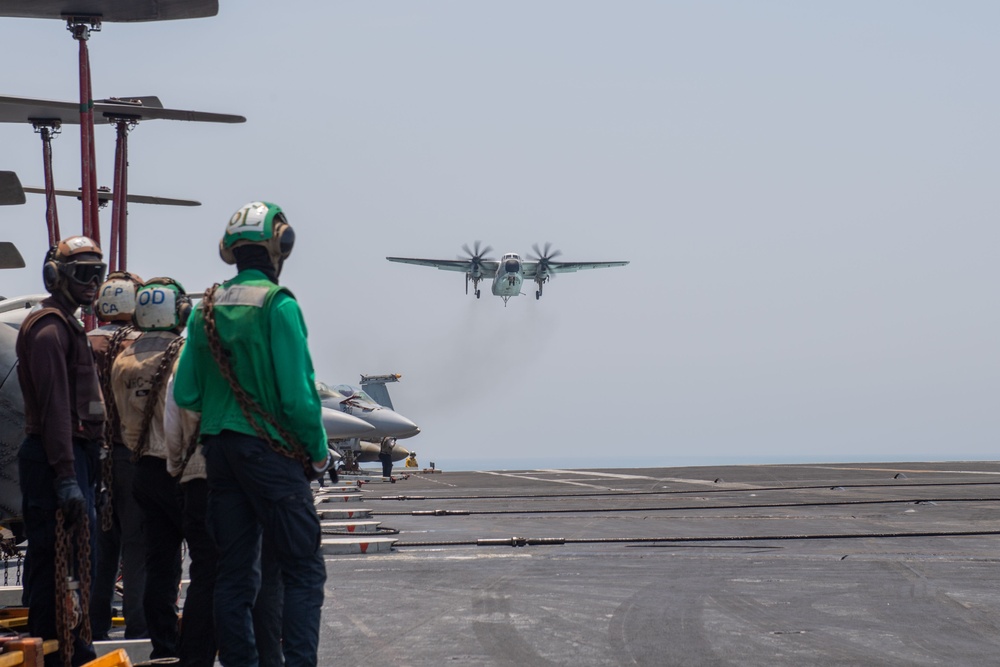 USS Theodore Roosevelt Conducts Routine Flight Operations