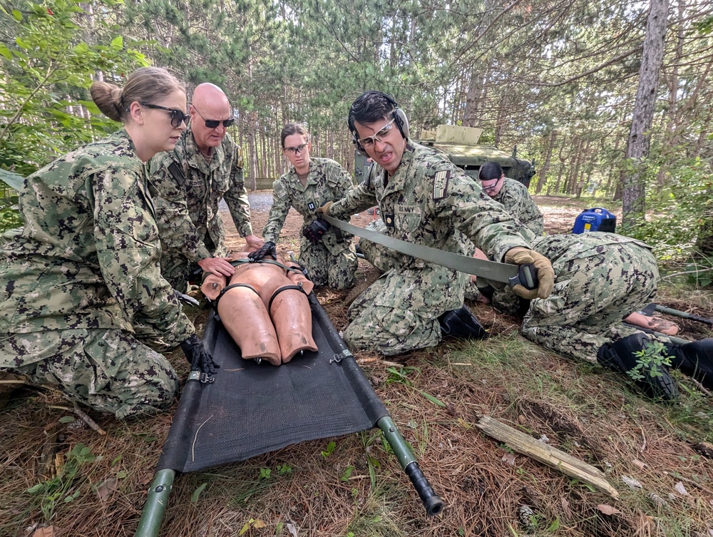 Navy Reservists complete Operation Commanding Force training at Fort Drum