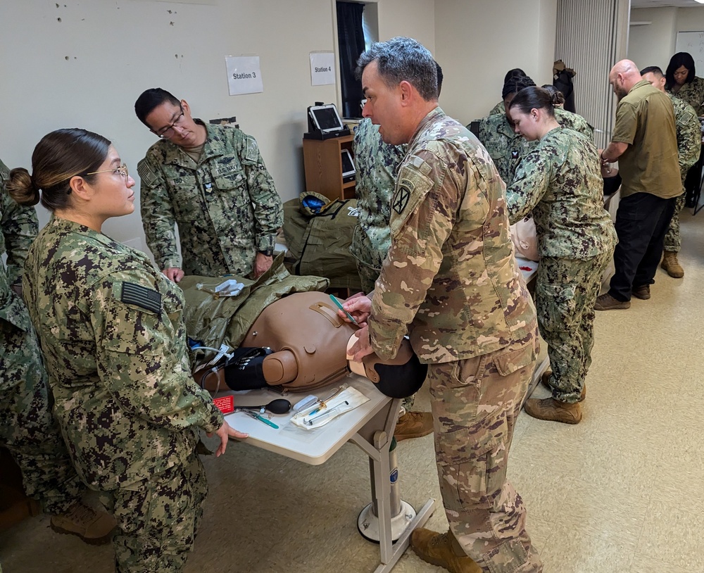 Navy Reservists complete Operation Commanding Force training at Fort Drum