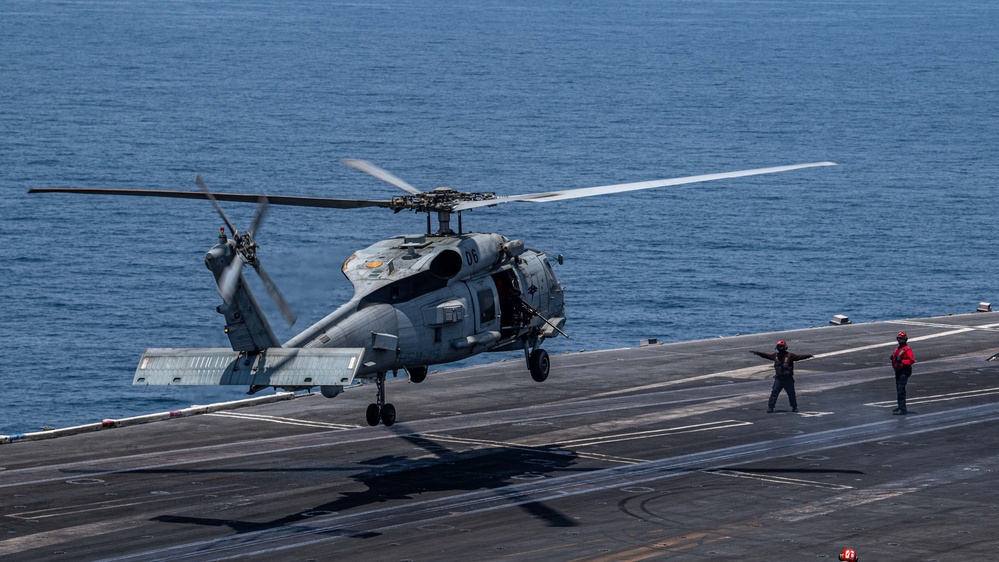 USS Theodore Roosevelt Conducts Routine Flight Operations