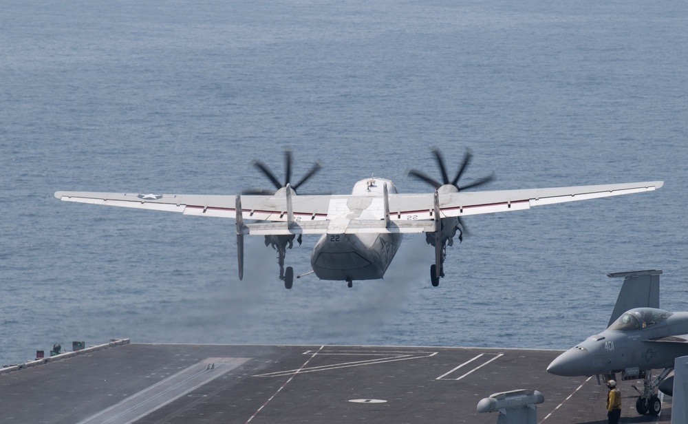 USS Theodore Roosevelt Conducts Routine Flight Operations
