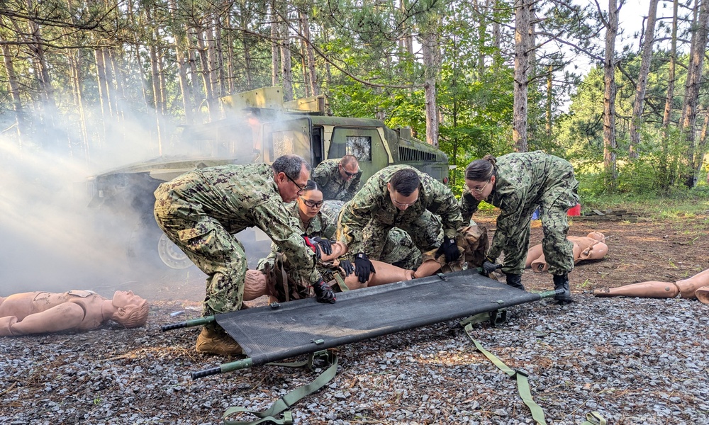 Navy Reservists complete Operation Commanding Force training at Fort Drum