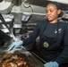 USS Theodore Roosevelt Culinary Specialists Prepare Food