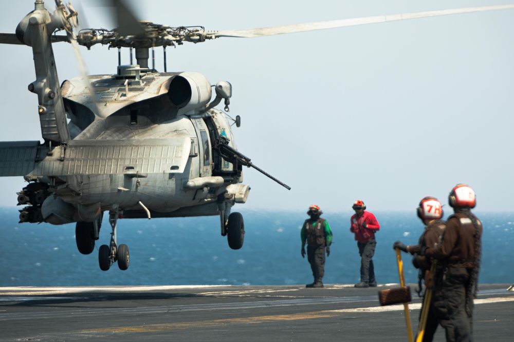 USS Theodore Roosevelt Conducts Routine Flight Operations