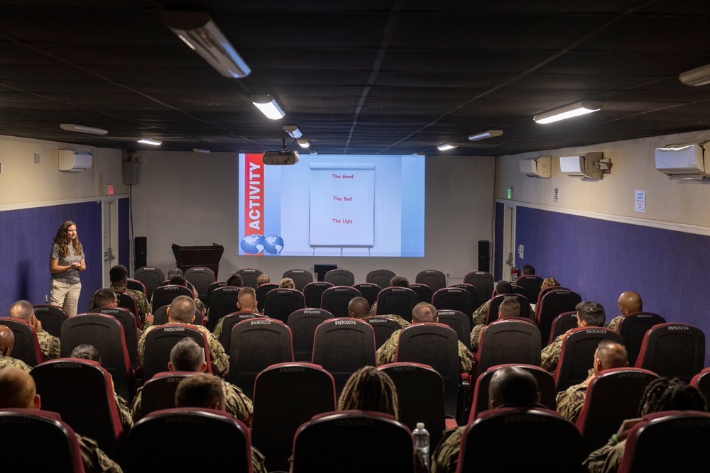 Camp Lemonnier Sailors Host Sailor 360 Training
