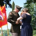 Ms. Laura Anderson Presents BG Anderson with his General Officer's Belt