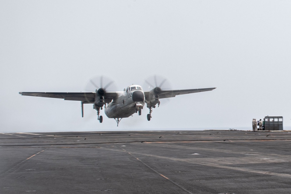 USS Theodore Roosevelt Conducts Flight Operations