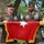 Unfurling of One Star Flag at Promotion Ceremony Unfurling of One Star Flag at Promotion Ceremony