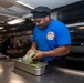 USS Theodore Roosevelt Culinary Specialists Prepare Food for Sailors