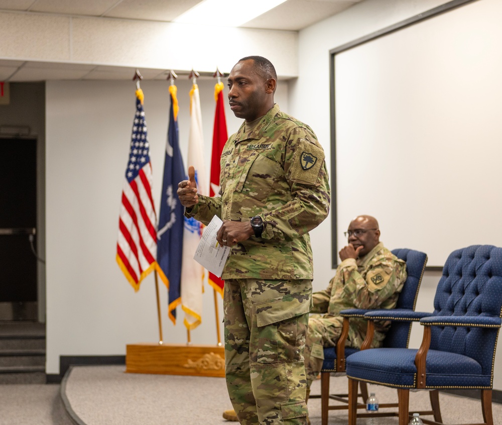Col. Crosson's retirement ceremony