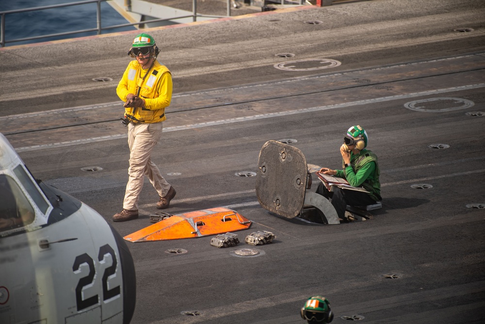 USS Theodore Roosevelt Conducts Flight Operations