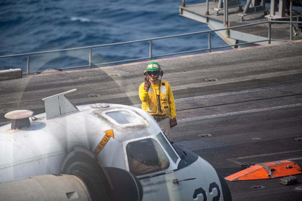 USS Theodore Roosevelt Conducts Flight Operations
